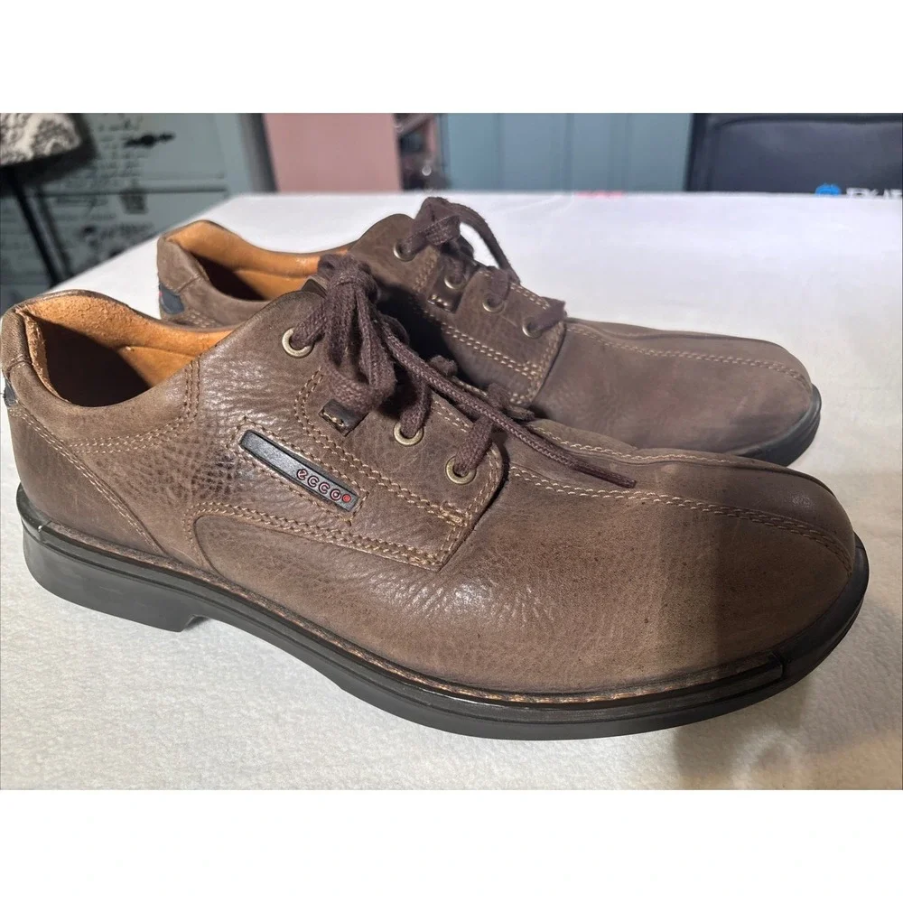 Ecco Men's Stable‎ Balance Shock Point Suede Cushioning Shoes Size 12